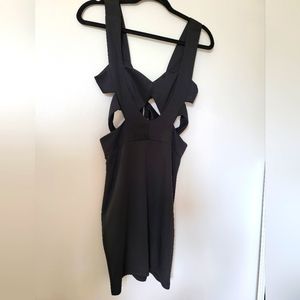 Cut out mini dress